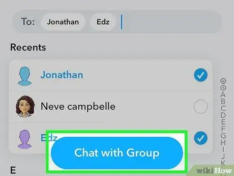 Image titled Remove Someone from Snapchat Group Step 5