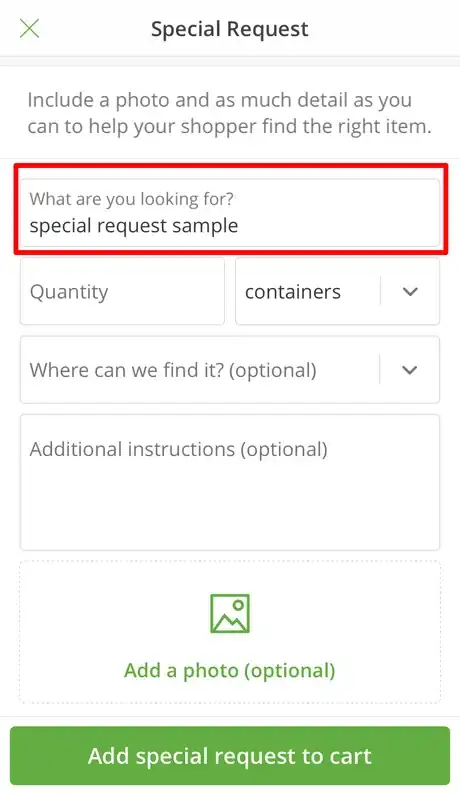 Image titled Add a Special Request to an Instacart Order Step 4.png
