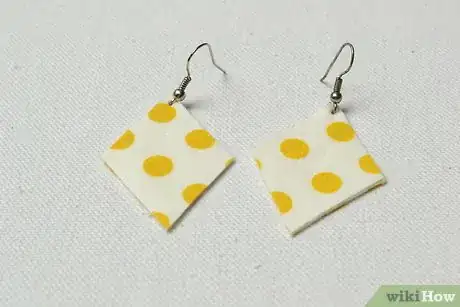 Image titled Make Fabric Earrings Step 10