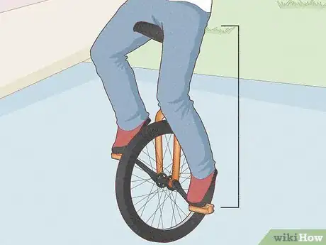 Image titled Ride and Mount a Unicycle Step 3