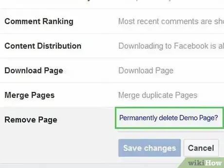 Image titled Delete a Facebook Page Step 18