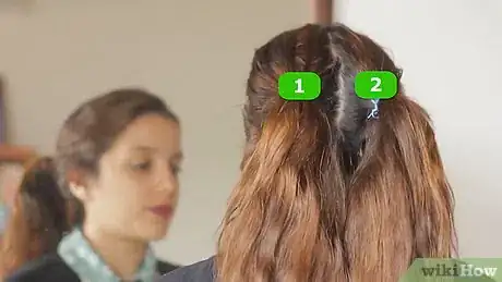 Image titled Do Braided Double Buns Step 16