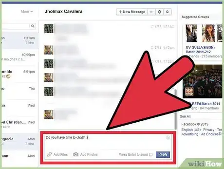 Image titled Start a Conversation with a Guy on Facebook Step 19