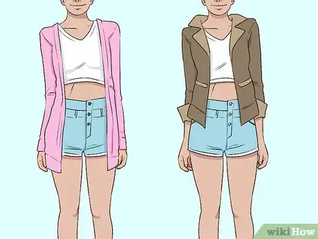 Image titled Wear High Waisted Shorts Step 13