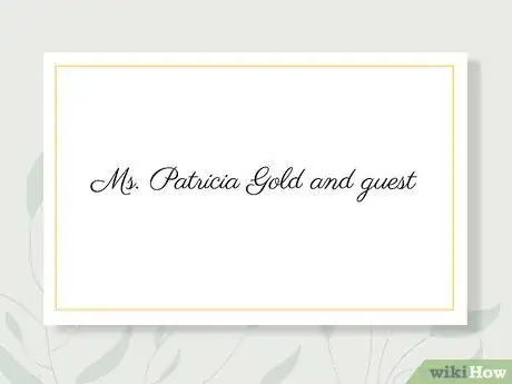 Image titled Address Wedding Invitations Without an Inner Envelope Step 8