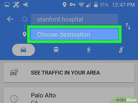 Image titled Change the Route on Google Maps on Android Step 5