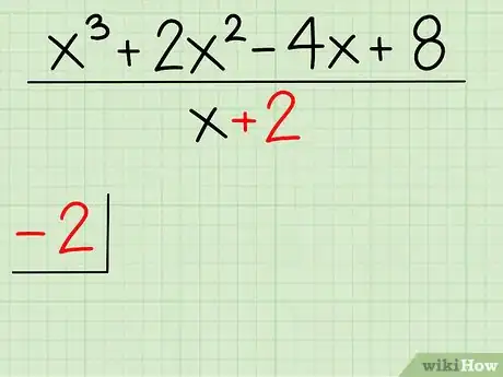 Image titled Divide Polynomials Using Synthetic Division Step 3