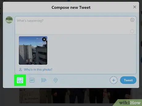 Image titled Post Multiple Pictures in a Single Tweet on Twitter Step 4