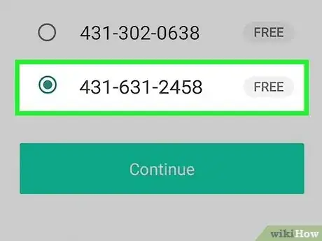 Image titled Get a Fake Number for WhatsApp Step 4