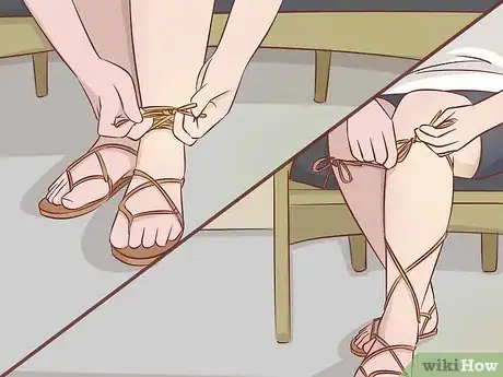 Image titled Wear Gladiator Sandals Step 3