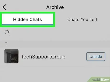 Image titled Unhide Messages on Groupme on iPhone or iPad Step 9