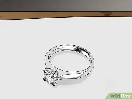 Image titled Clean a Platinum Diamond Ring Step 12