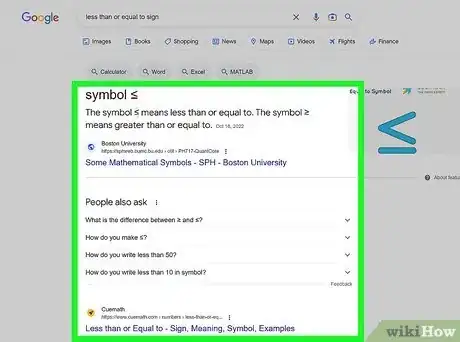 Image titled Type Less than or Equal to Step 11