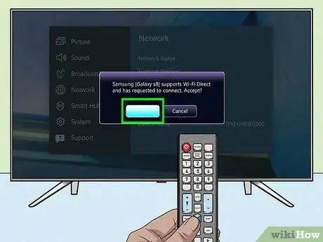Image titled Connect a Samsung Smart TV to Wi‐Fi Direct Step 3