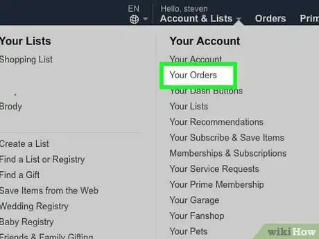 Image titled Share Order Details in Amazon Step 9