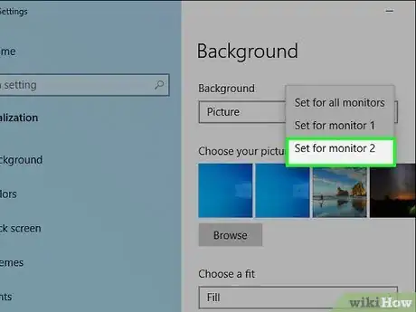 Image titled Set Different Wallpapers on Dual Monitors on Windows Step 10