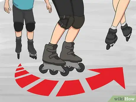 Image titled Do a Crossover on Inline Skates Step 10