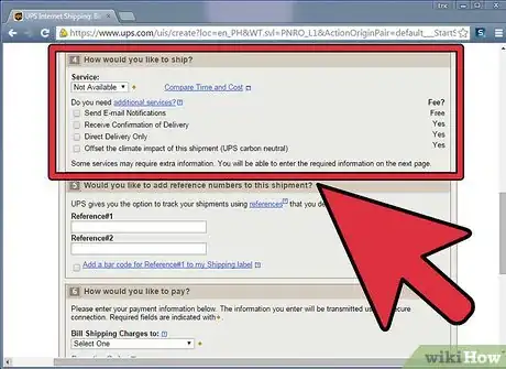 Image titled Prepare a Paid UPS Shipping Label Online Step 7