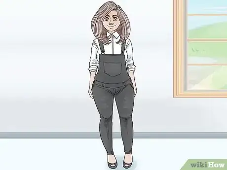 Image titled Style Overalls Step 1