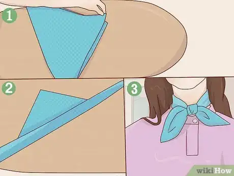 Image titled Tie a Neckerchief Step 1