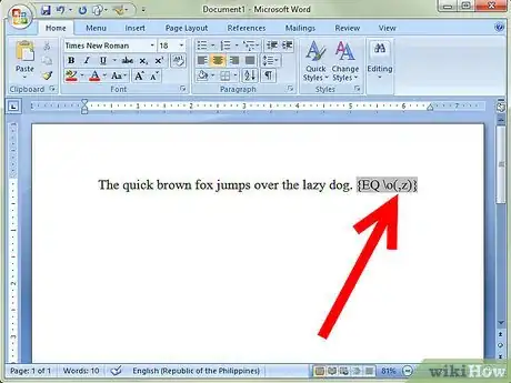 Image titled Make Custom Special Characters in Word Step 11Bullet1
