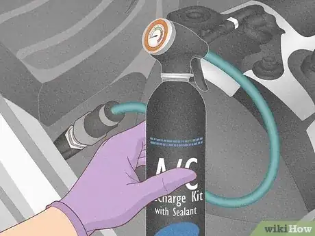 Image titled Recharge the Air Conditioner in a Car Step 10