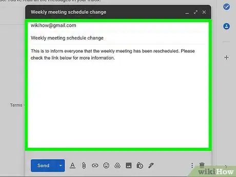 Image titled Put a Link in an Email Step 3
