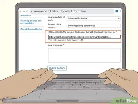 Image titled Contact the World Health Organization (WHO) Step 9