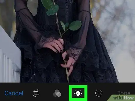 Image titled Adjust the Brightness of a Photo Using the iPhone Photos App Step 4