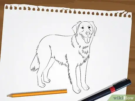 Image titled Draw a Golden Retriever Step 6