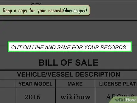 Image titled Draft a Bill of Sale for a Vehicle Step 16