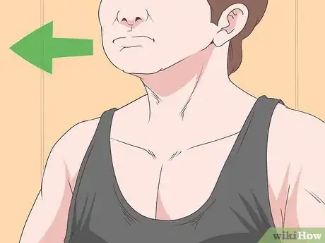 Image titled Tighten a Turkey Neck With Facial Yoga Step 1