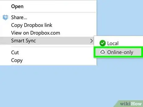 Image titled Keep Files Only Online on Dropbox on PC or Mac Step 12