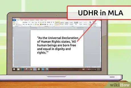 Image titled Cite the Universal Declaration of Human Rights Step 5