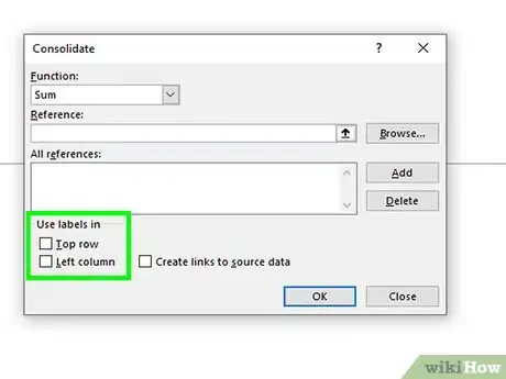 Image titled Consolidate in Excel Step 11