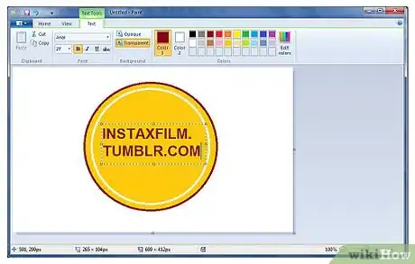 Image titled Draw a Logo in Microsoft Paint Step 6