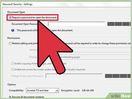 Image titled Create a Password Protected PDF Document in Adobe Acrobat (Using a Security Envelope) Step 8