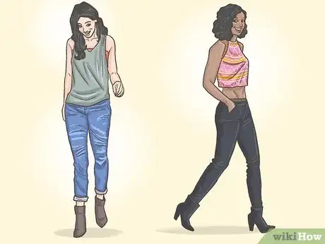 Image titled Wear Skinny Jeans with Ankle Boots Step 14