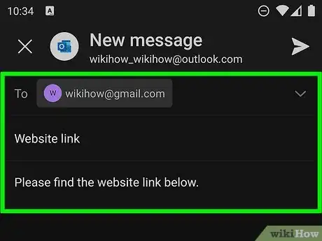 Image titled Put a Link in an Email Step 25