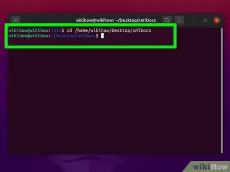Image titled Run an XML File on Linux Step 10