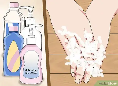 Image titled Use Foaming Body Wash Step 3