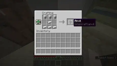 Image titled Craft an Anvil In Minecraft Step 3.png