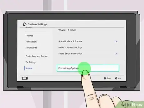 Image titled Format an SD Card on the Nintendo Switch Step 5