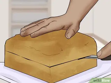 Image titled Cover a Square Cake with Fondant Step 1