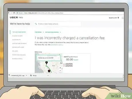 Image titled Get an Uber Cancellation Charge Waived Step 9