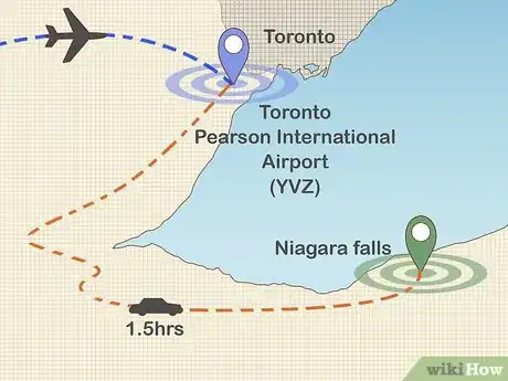 Image titled Fly to Niagara Falls Step 1