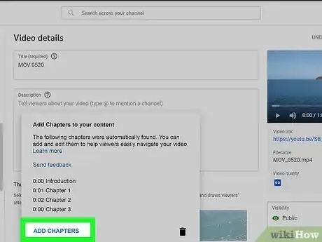 Image titled Add Chapters to YouTube Video Step 15