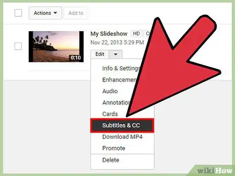 Image titled Add Subtitles to YouTube Videos Step 25