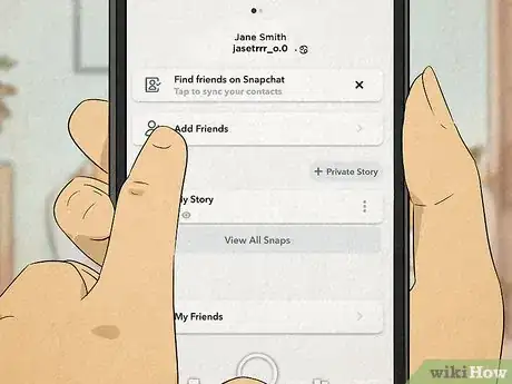 Image titled Find Someone’s Real Name on Snapchat Step 5