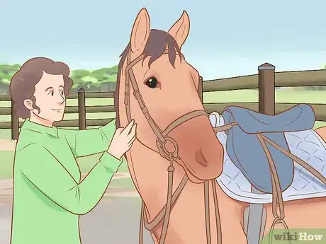 Image titled Find out Why a Horse Is Crow Hopping Step 1